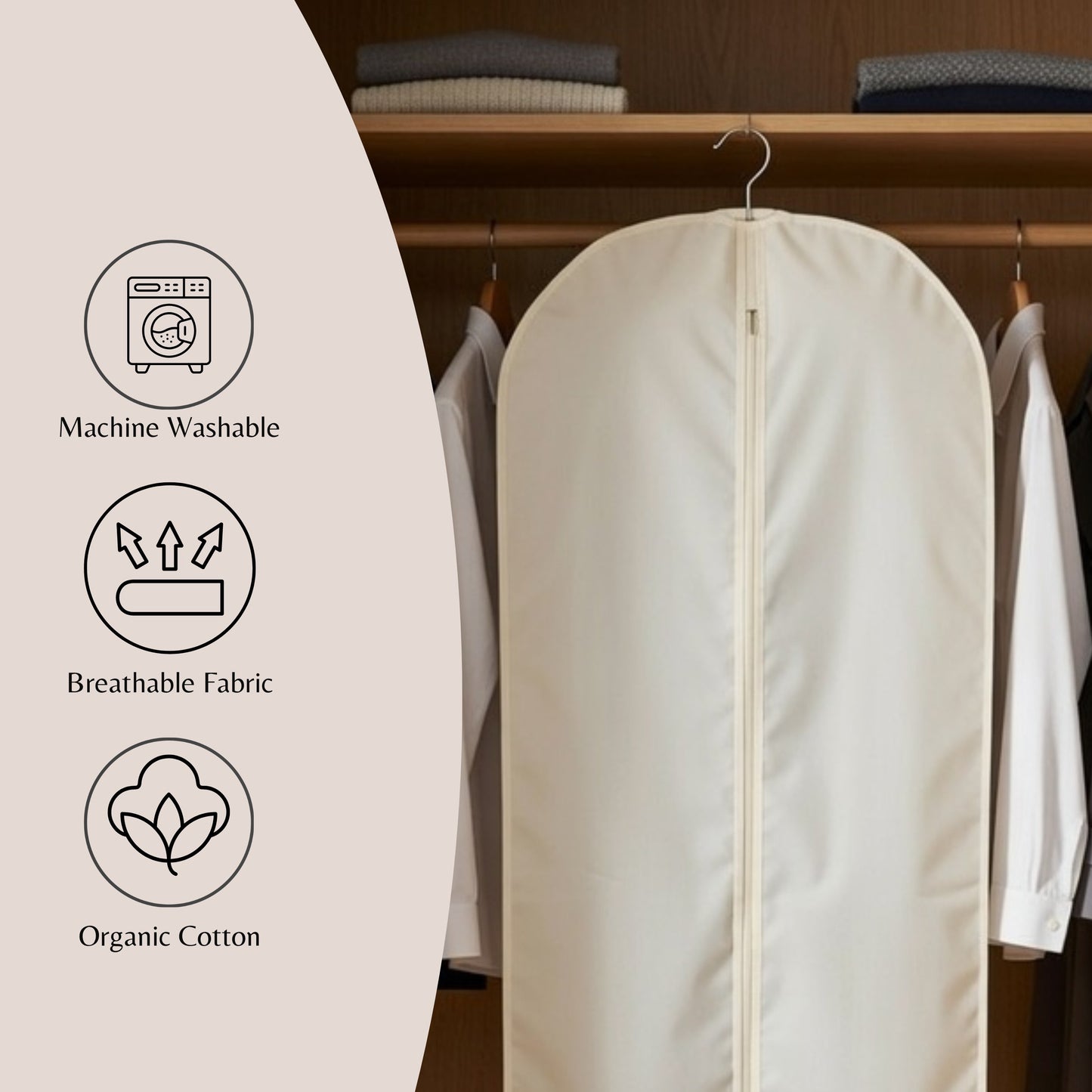 100% Cotton Garment Bags (41 Inches)