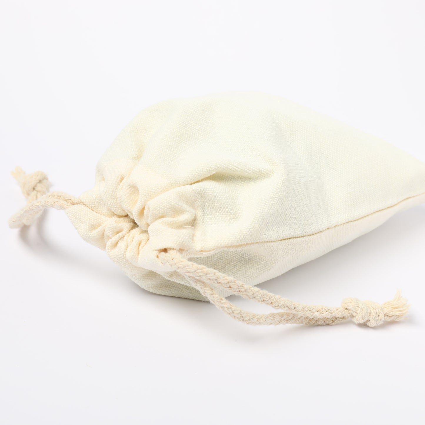 100% Organic Cotton Double Drawstring Muslin Bags