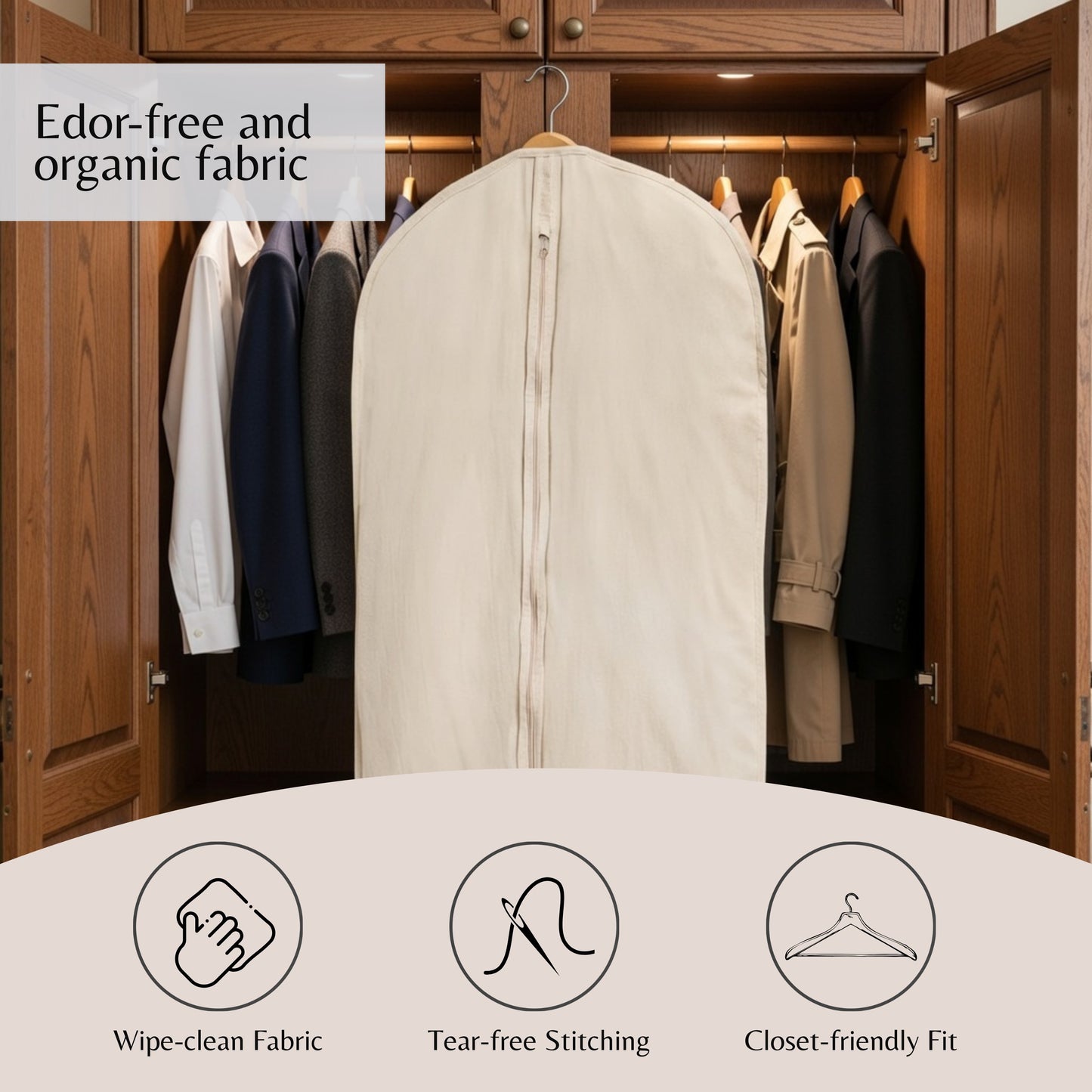100% Cotton Garment Bags (41 Inches)