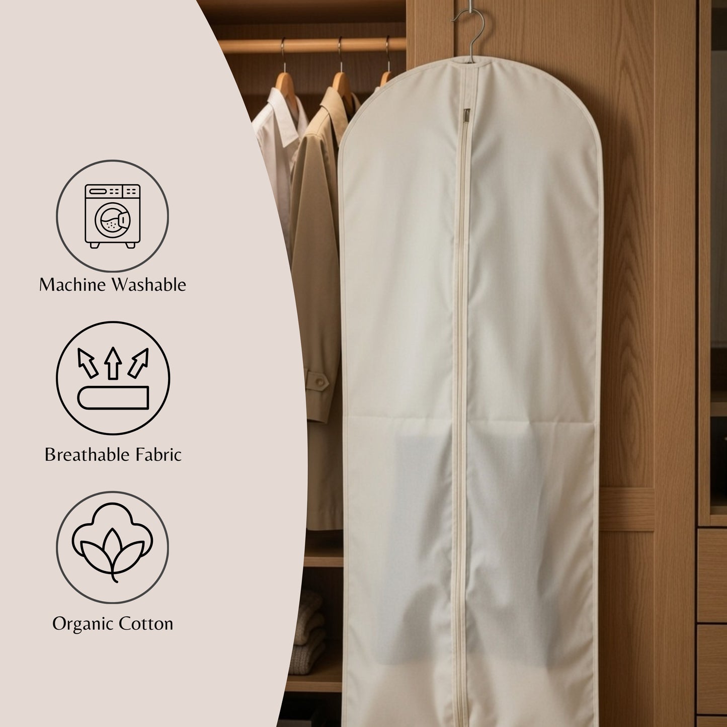 100% Cotton Garment Bags